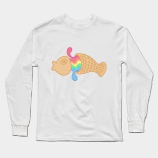 Pastel Rainbow Taiyaki Long Sleeve T-Shirt